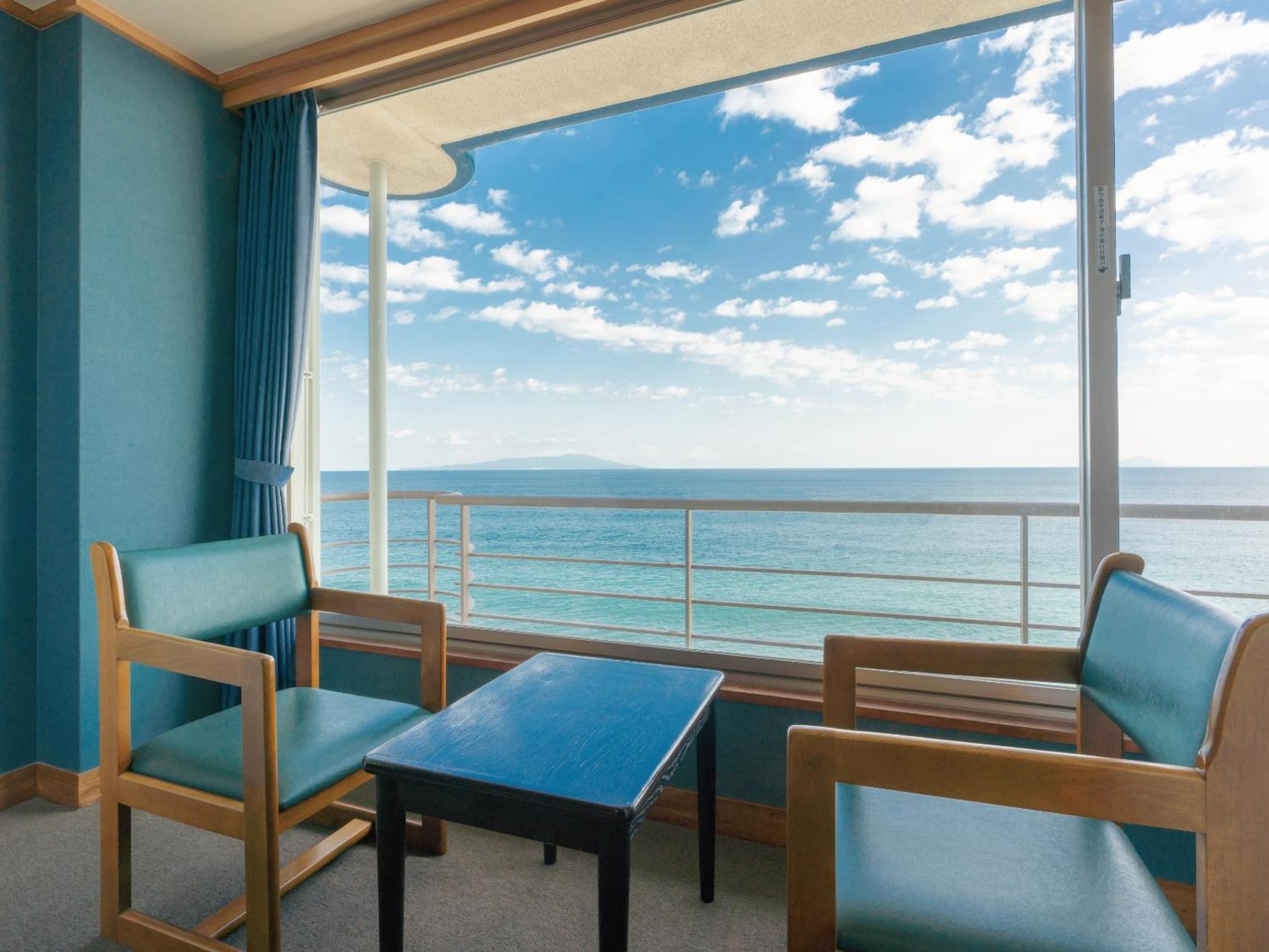 Atagawa Onsen Blue Ocean Hotel Higashiizu Værelse billede