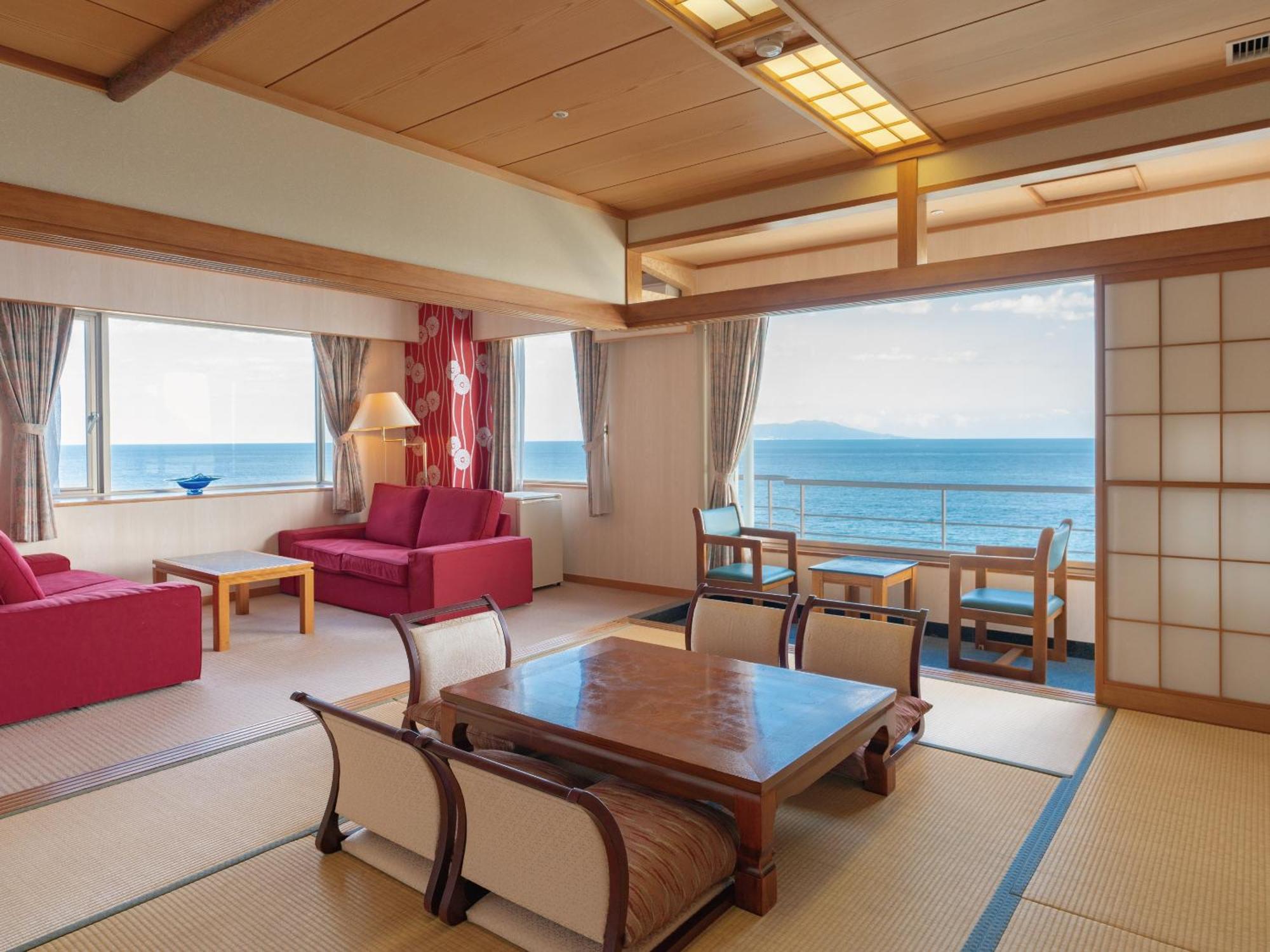 Atagawa Onsen Blue Ocean Hotel Higashiizu Værelse billede